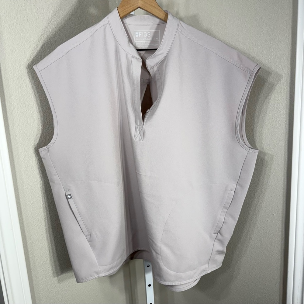 Figs Slate Rafaela Scrub Top Size XL - Picture 3 of 7